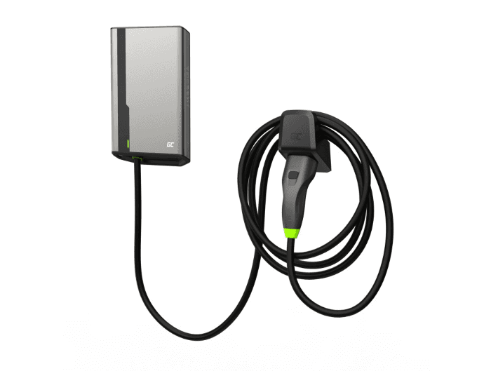 Green Cell HabuDen Wallbox 22kW TYP 2 GC Aplikácia BT WiFi